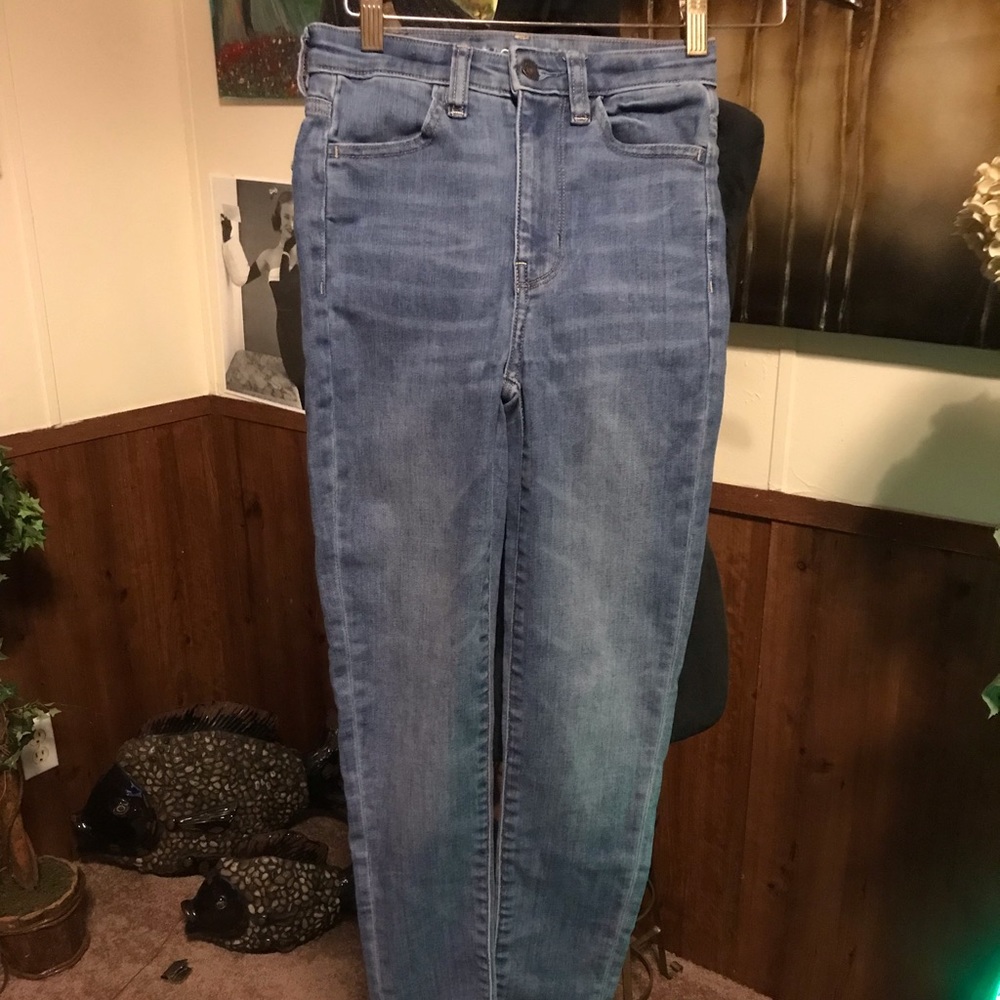 American Eagle super stretch jeans size 0 - Picture 1 of 4